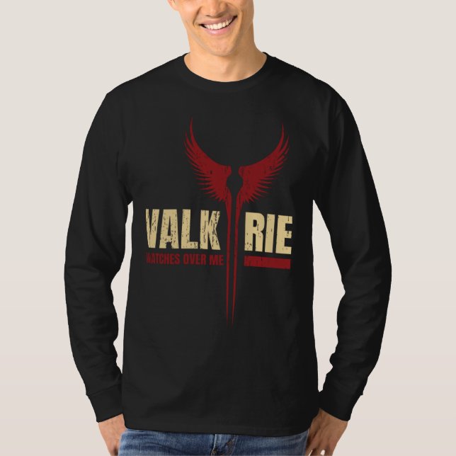 Godless Viking War Battle Vikings T Shirt (Framsida)