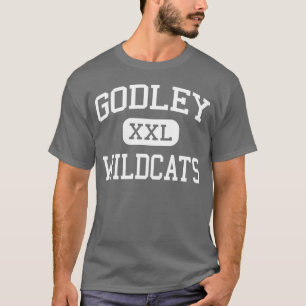 Godley - vildkatter - högstadium - Godley Texas T-shirt