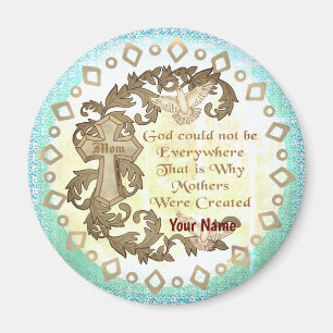 Godly Christian Mamma magnet
