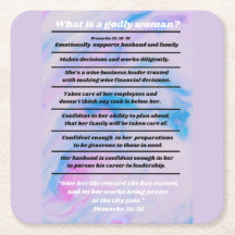 Godly Woman List från Proverbs 31