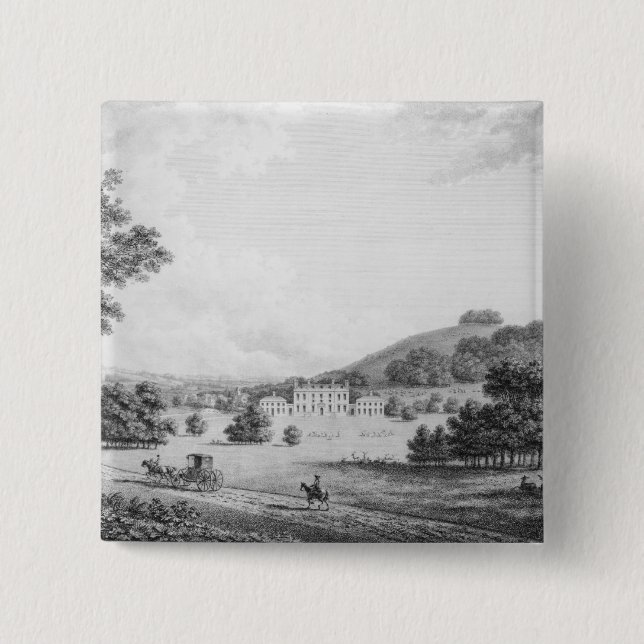 Godmersham Kent parkerar Knapp (Framsida)