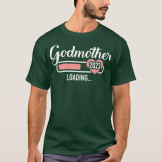 Godmoder laddning 2023 för tillkännagivande av gra t shirt