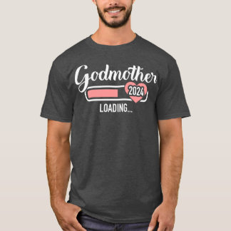 Godmoder laddning 2024 för tillkännagivande av gra t shirt