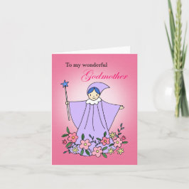 Godmoder uppskattning som en mor mors dag kort