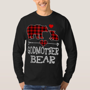 Godmor Bear jul jul Pajama Red Play Buffalo T Shirt