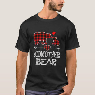 Godmor Bear jul jul Pajama Red Play Buffalo T Shirt