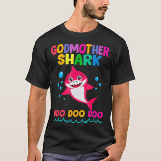 Godmor Shark Gift Cute Baby Shark Funny Baby Mo T Shirt