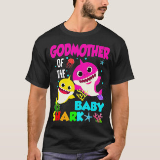 Godmor till Baby-Shark Birthday Godmor Sh T Shirt