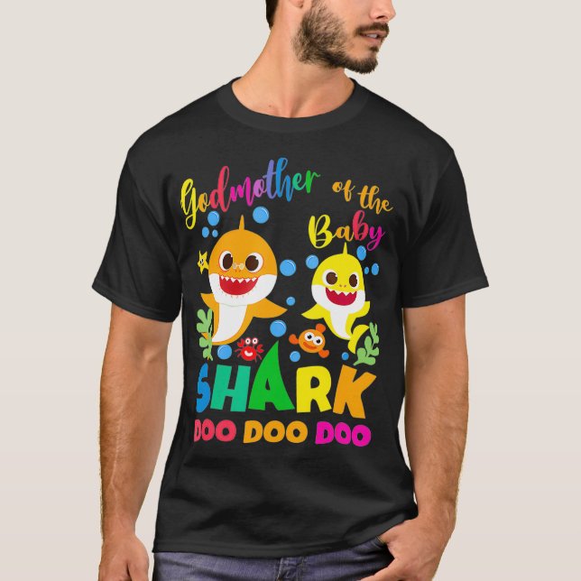 Godmor till Baby-Shark Birthday Godmor Sha T Shirt (Framsida)