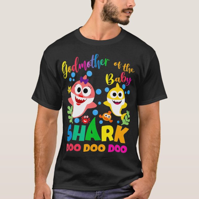 Godmor till Baby-Shark Birthday Godmor Sha T Shirt (Framsida)