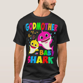 Godmor till Baby-Shark Birthday Godmor Sha T Shirt