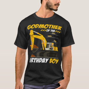 Godmor till Birthday Boy Construction Birthda T Shirt