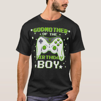 Godmor till Birthday Boy Gift Video Game Birt T Shirt