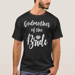 Godmor till Bride Bröllop Rehearsal Dinner Br T Shirt