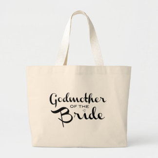 Godmor till Bride Tote Black Jumbo Tygkasse