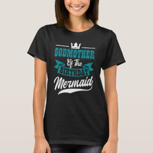 Godmor till Sjöjungfrun Party Bday Celeb T Shirt