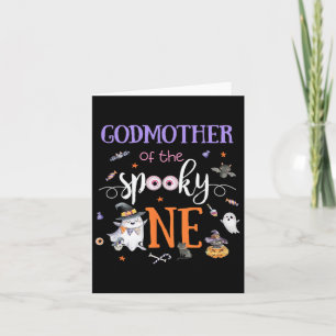 Godmor till talesmannen en Halloween Ghost 1 Y Kort