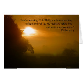 Godmorgon Prayer | Hälsningskort