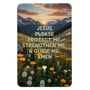 Godmorgon Prayer Magnet