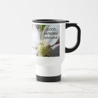 GODMORGON SOLSKEN Kaffe Mugg ÄPPELBLOMMOR