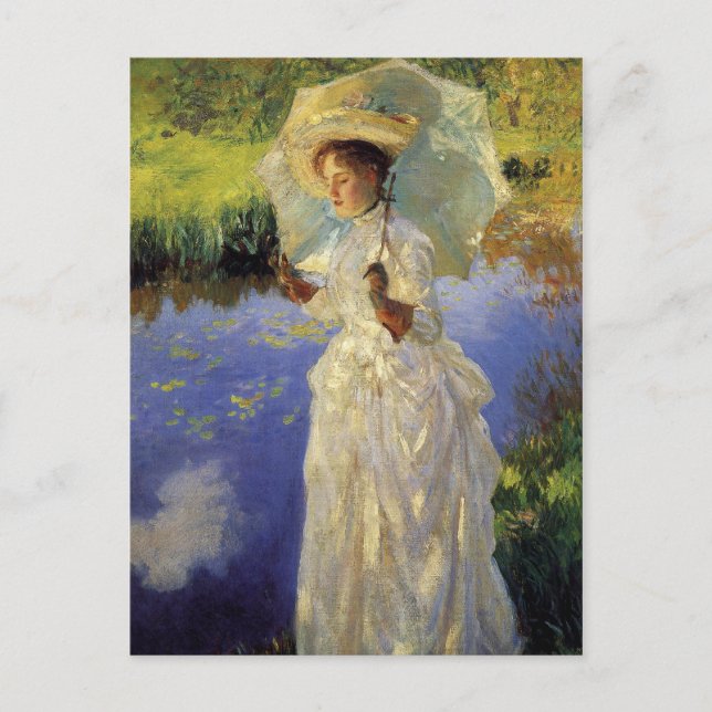Godmorgon Walk av John Singer Sargent Vykort (Framsida)