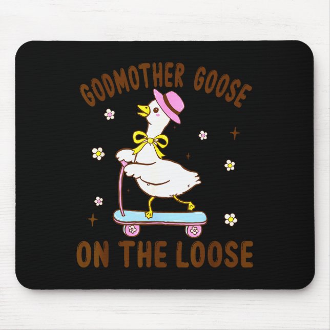 Godmother Goose On The Loose Funny Birthday Matchi Musmatta (Framsidan)
