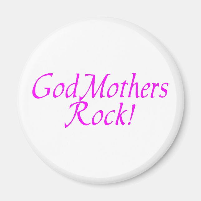 GodMothers Sten Rosa Magnet (Framsidan)