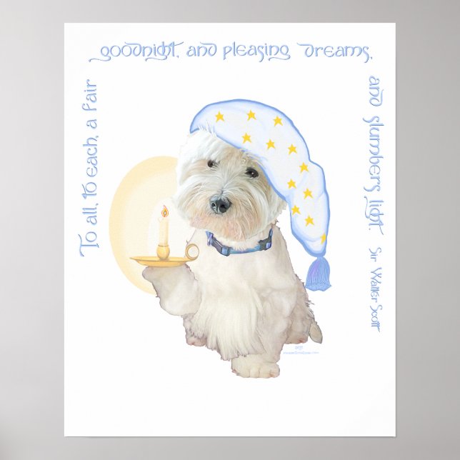 Godnatt Blå Poster (Framsidan)