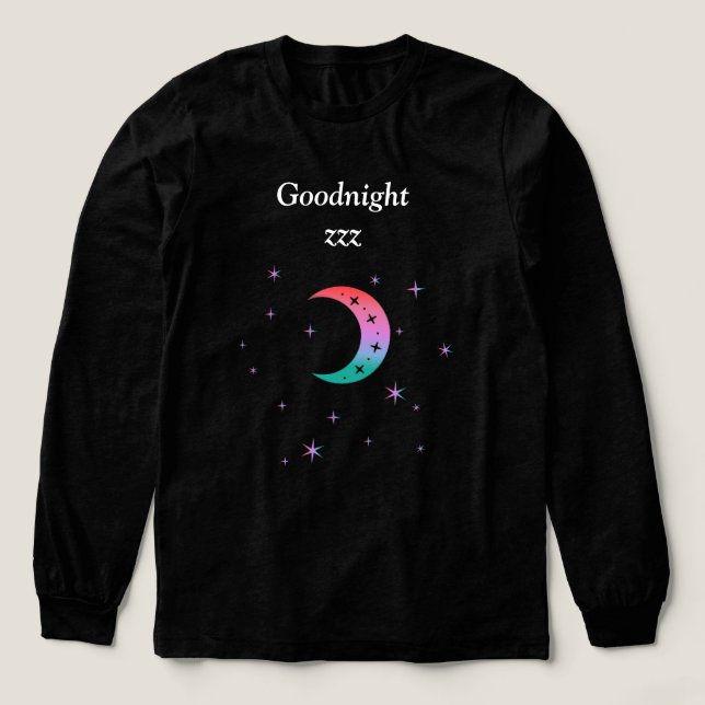 "godnatt", Sömnkläder för varje dag T Shirt (Design framsida)
