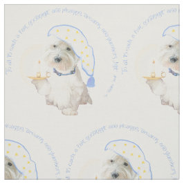 Godnatt Westie Tyg