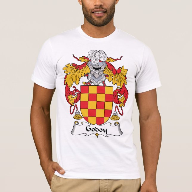 Godoy familjvapensköld t shirt (Framsida)