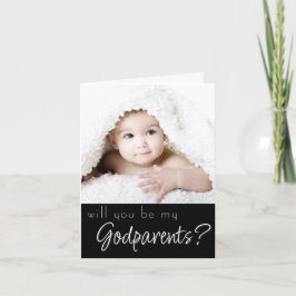 Godparent Frieri | Blå flerfoto i flottan Kort