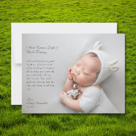 Godparent Frieri Modern Christian Dikt Inbjudningar