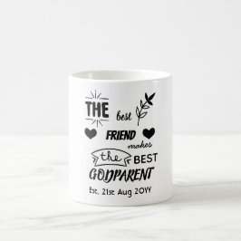 Godparent MUGG Godmor Godfather Personlig