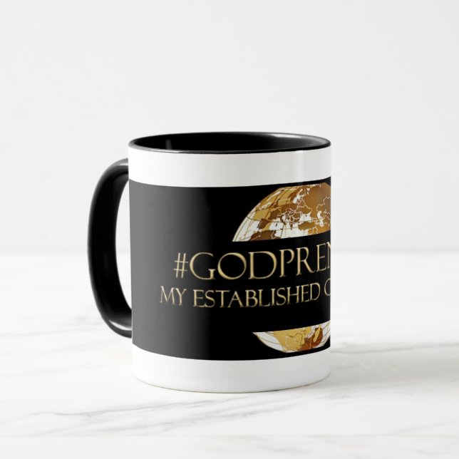 #GODPRENEUR - MIN ETABLERADE ÖVERENSKOMMELSE TM MUGG (Framsida vänster)