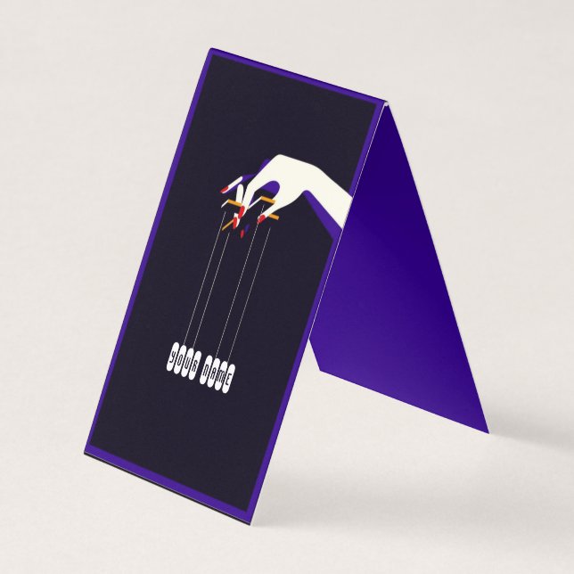 GODPUPPET VISITKORT (Framsida)