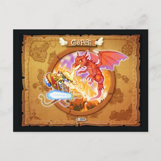 GoDragon-vykort Vykort (Framsida)