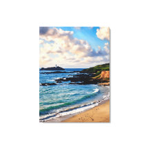 Godrevy's Coastal Charm: En ledstjärna på Horisont