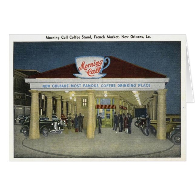 Godring New Orleans Hälsningskort (Framsidan Horizontal)