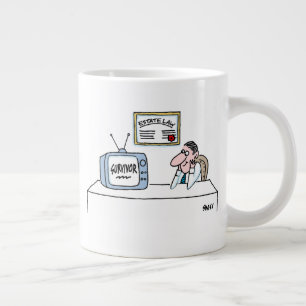 Gods advokat Probo Law Tecknad fnyj Jumbo Mugg