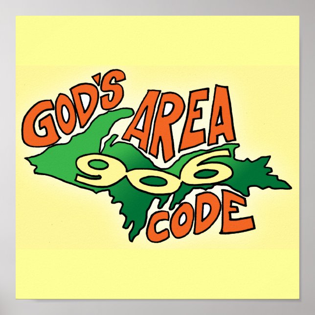 God's Area Code: 906 Poster (Framsidan)