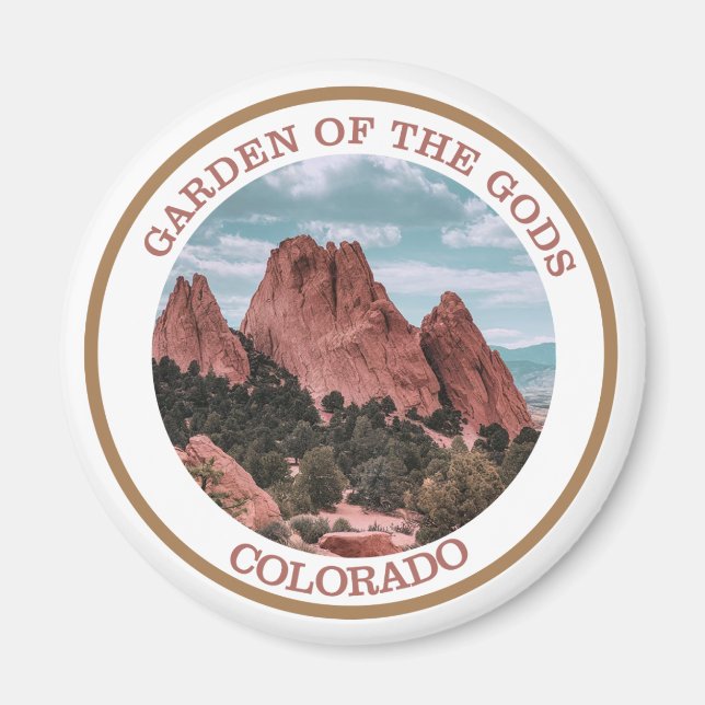 Gods Colorado Garden Magnet (Framsidan)