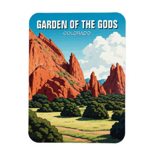 Gods Colorado Travel Magnet