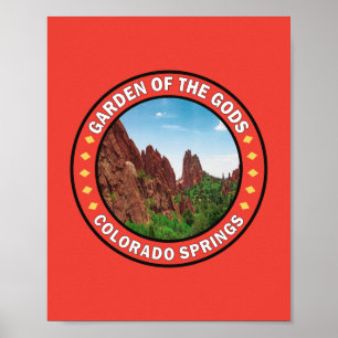 Gods Colorado Vår Badge Poster