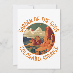 Gods Colorado Vår Distress Cir Inbjudningar