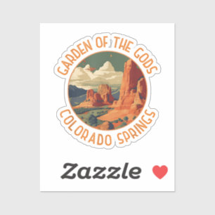 Gods Colorado Vår Distress Cir Klistermärken