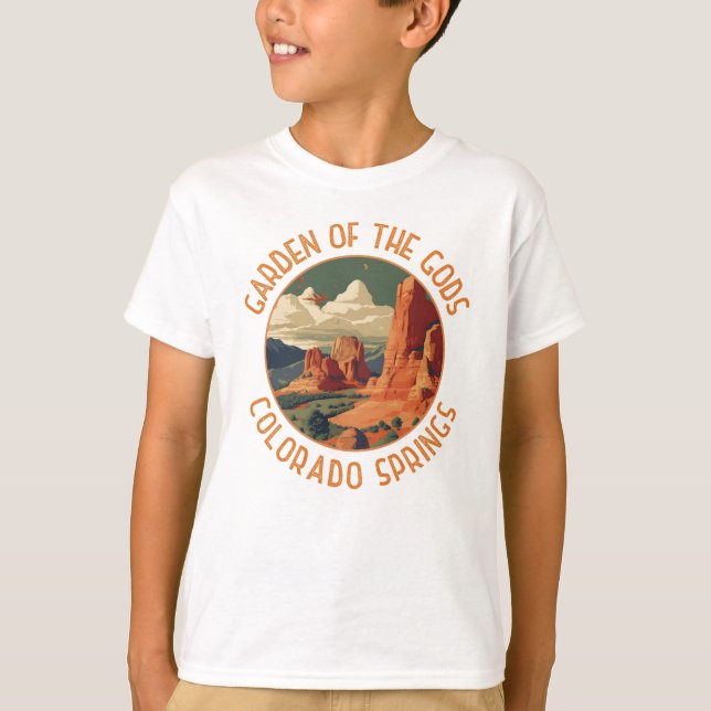 Gods Colorado Vår Distress, trädgårdsmästare T Shirt (Framsida)