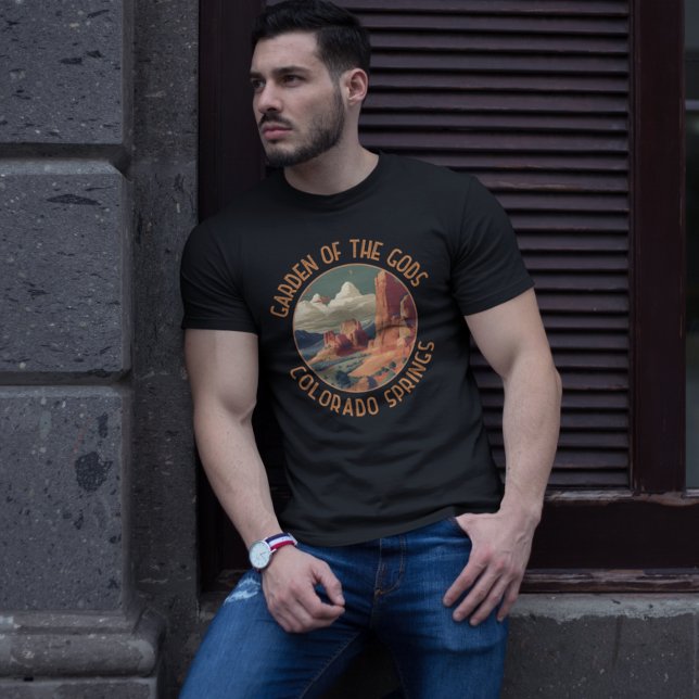 Gods Colorado Vår Distress, trädgårdsmästare T Shirt (Skapare uppladdad)