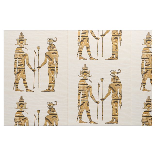 Gods Fabric för antika Egyptener Tyg (Fat Quarter)
