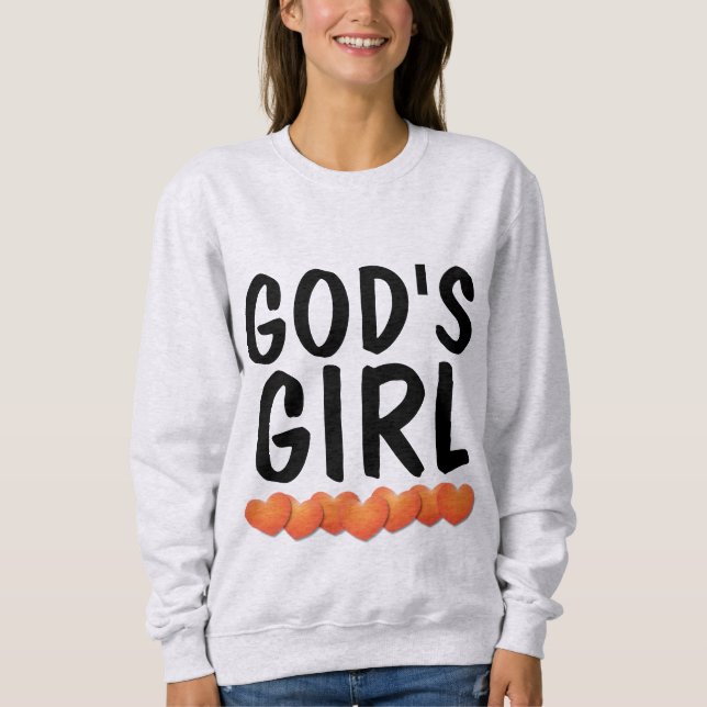 GOD'S GIRL CHRISTIAN GIRLS T-shirts (Framsida)